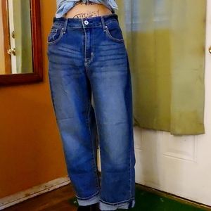 LEVI'S Signature Modern Capri jeans,pants